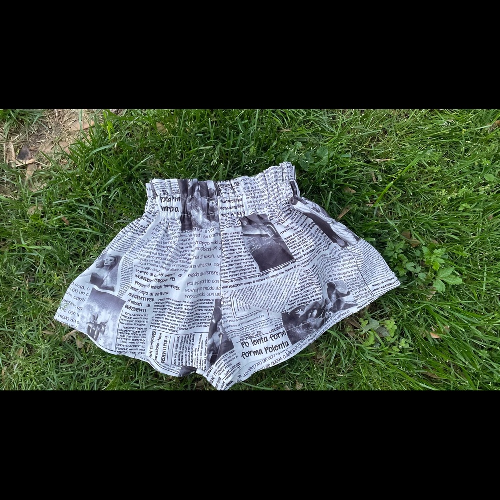 News paper shorts